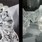 Painting I: Acrylic (left), Oil (right)